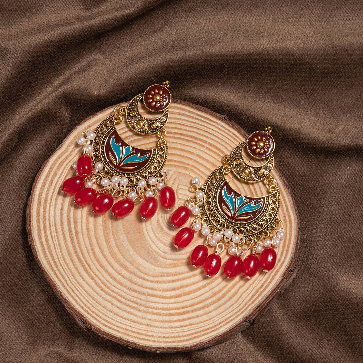 HOT SELLING BOHEMIAN SMALL MILLET BEAD EARRINGS