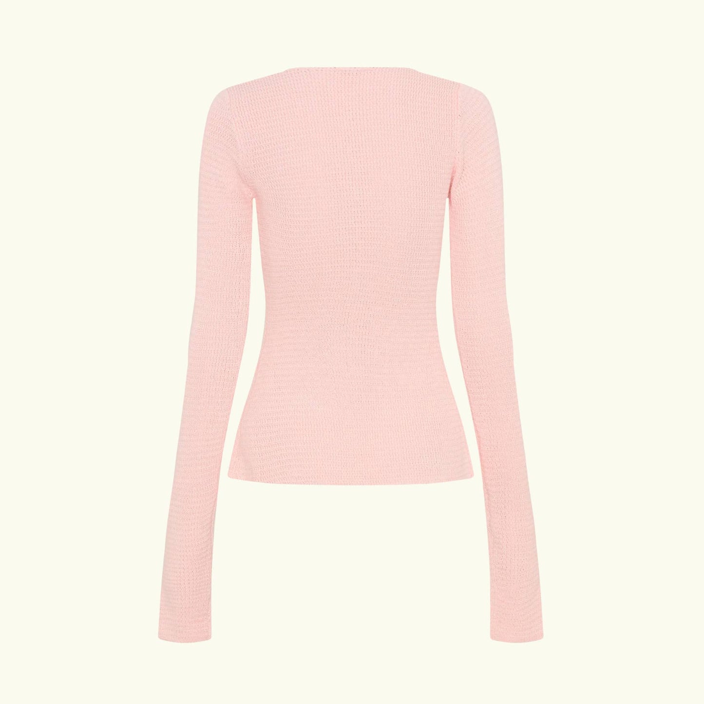 Sexy style lace-up and cut-out knitted suit