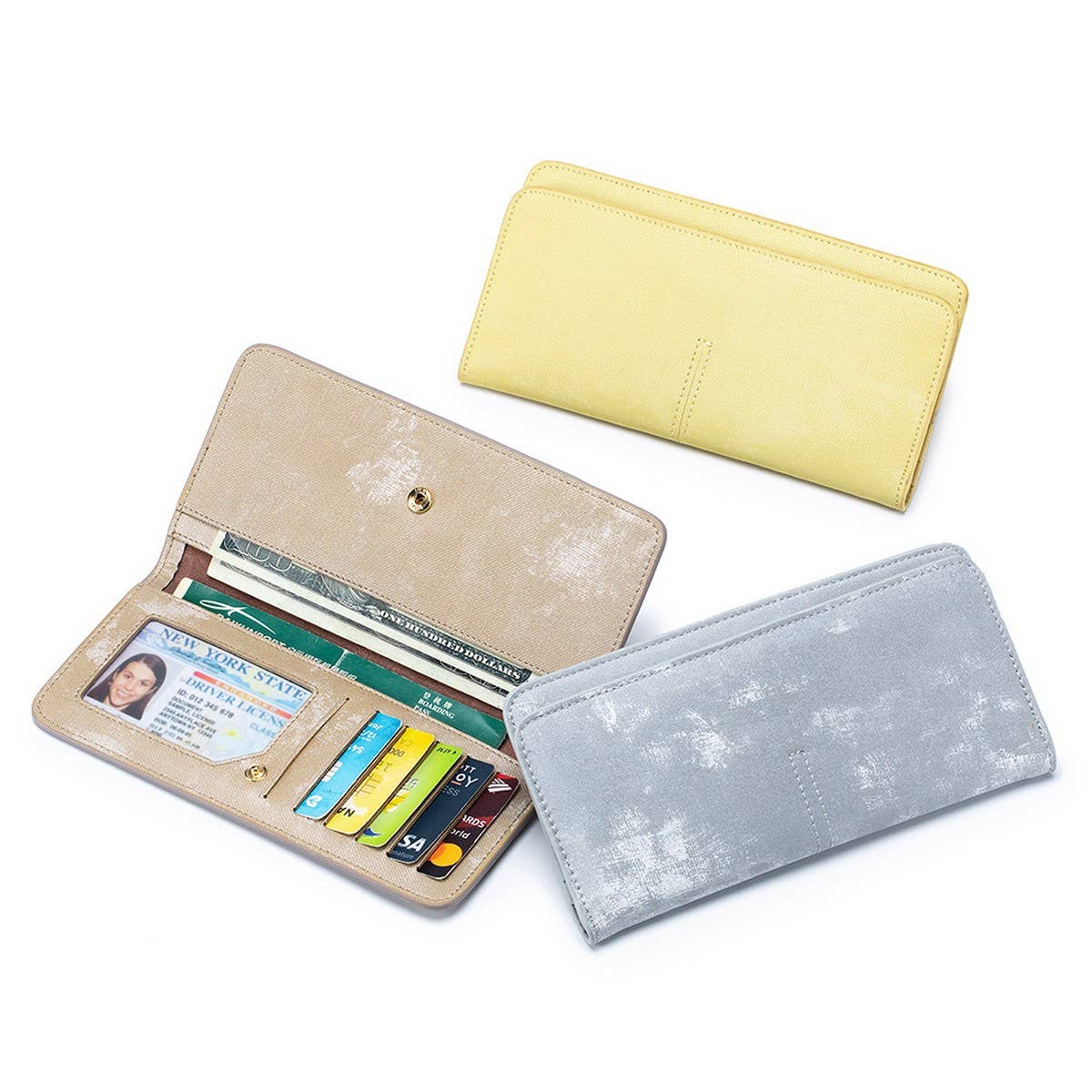 ULTRA-THIN SOFT LEATHER LONG BUCKLE LEATHER WALLET_CWAB3791