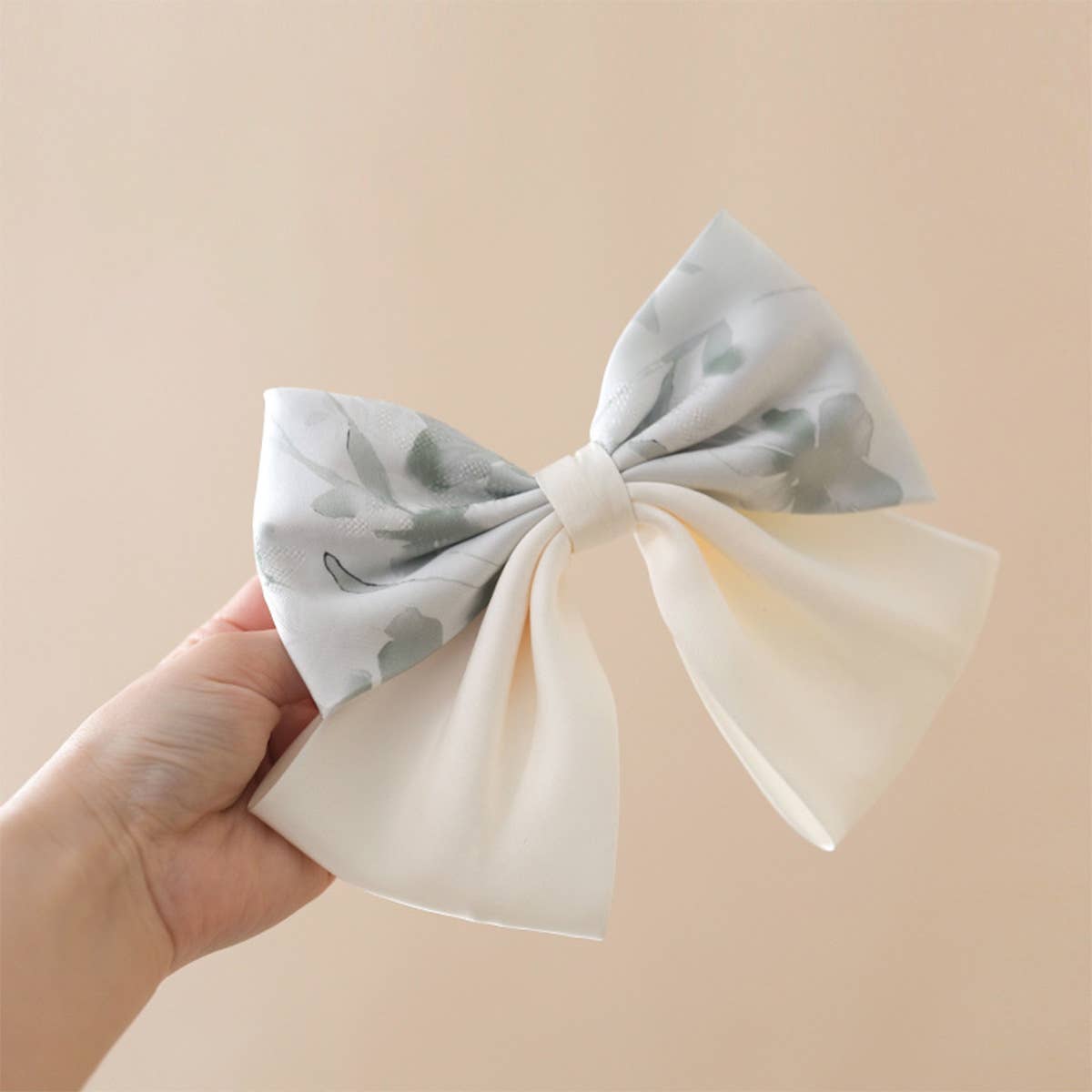 NEW STYLE TIE-DYE BOW HAIRPIN_CWASC1065