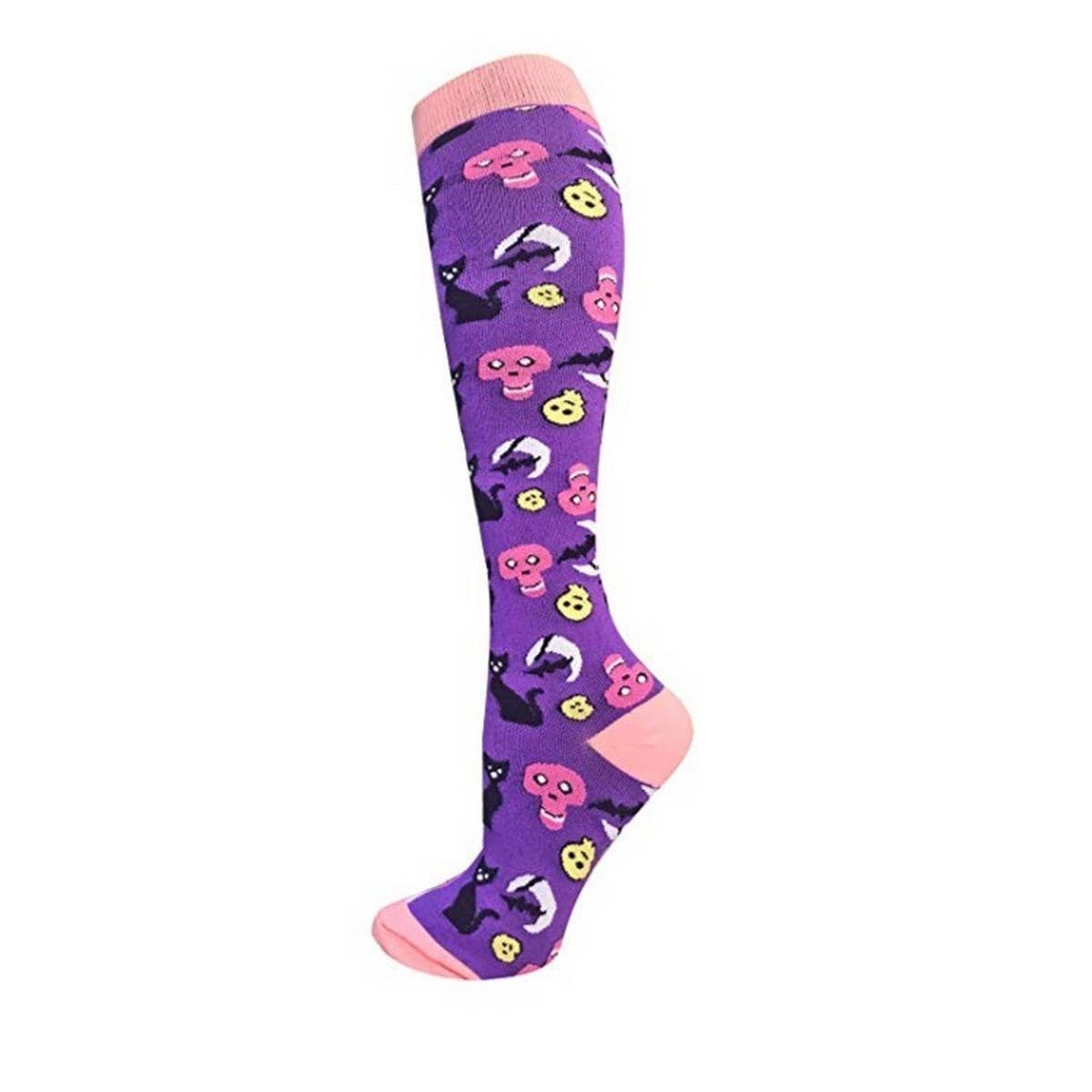 WOMEN'S CHRISTMAS SPORTS COMPRESSION SOCKS