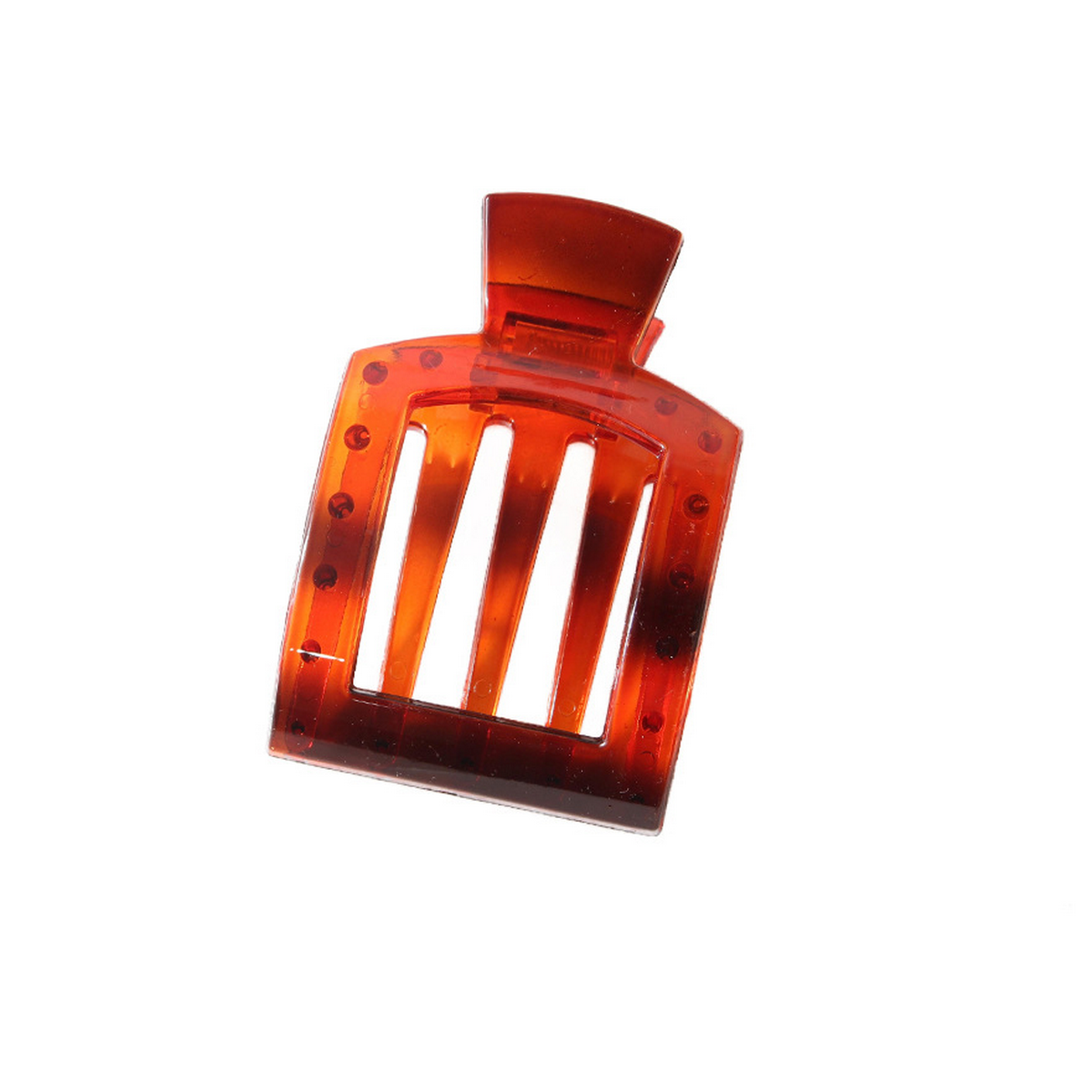 PC Square Hair Clip ??Elegant Updo Claw_CWAHA6517