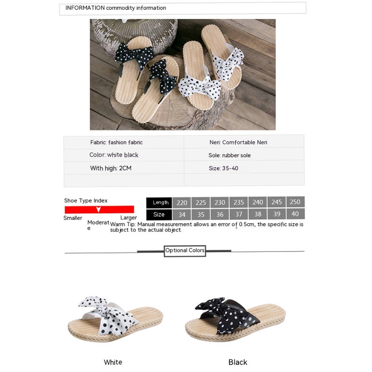 BOW DECORATED NON-SLIP SLIPPERS FOR WOMENS_CWSHS0675