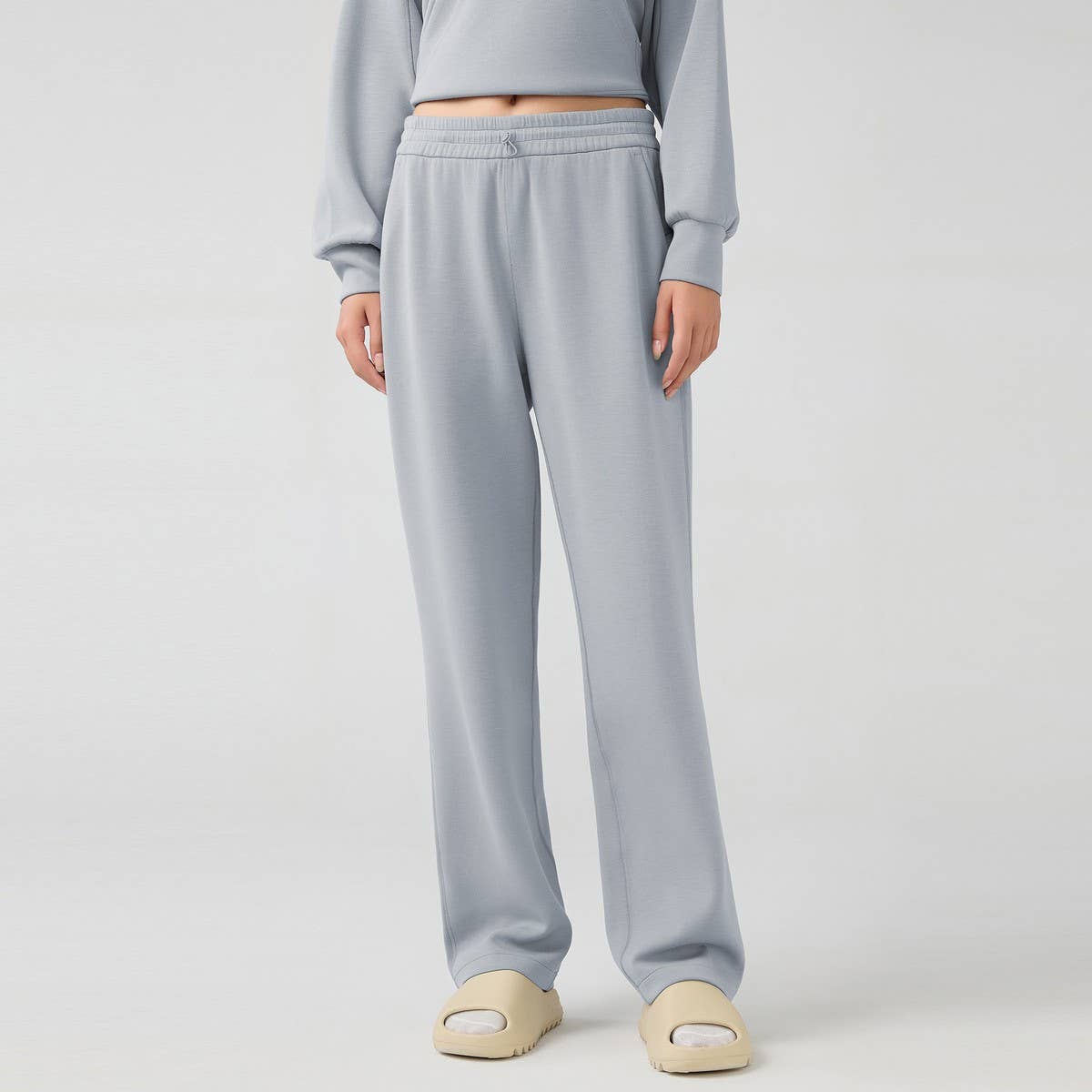 Women's Air Layer Wide-Leg Yoga Jogger Pants