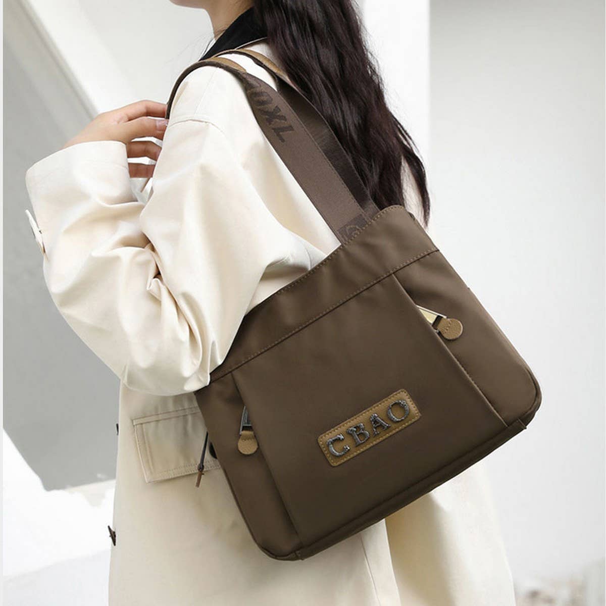 LARGE CAPACITY NYLON CROSSBODY SHOULDER BAG_CWASC1731