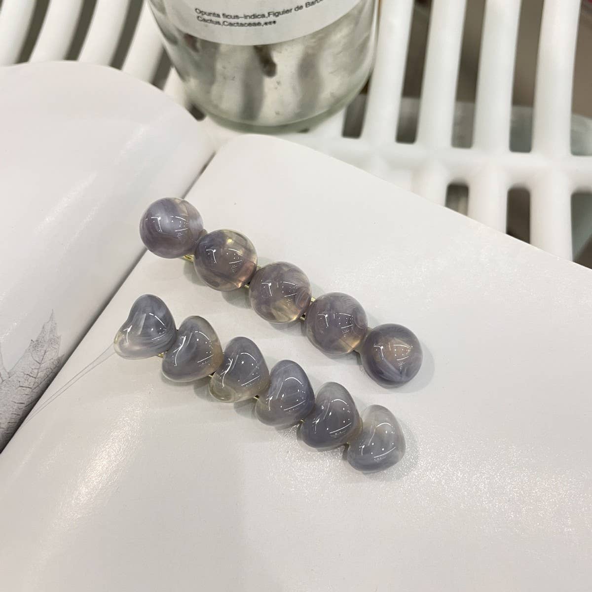 CWAHA5123_FRESH AND SWEET IRREGULAR HEART BANGS HAIRPIN