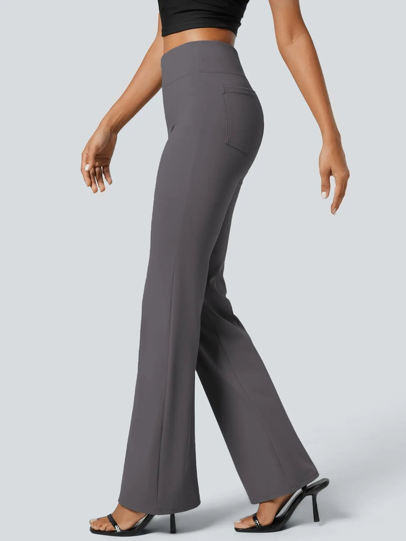 HIP LIFT WIDE LEG PANTS SPORTS MICRO YOGA PANTS