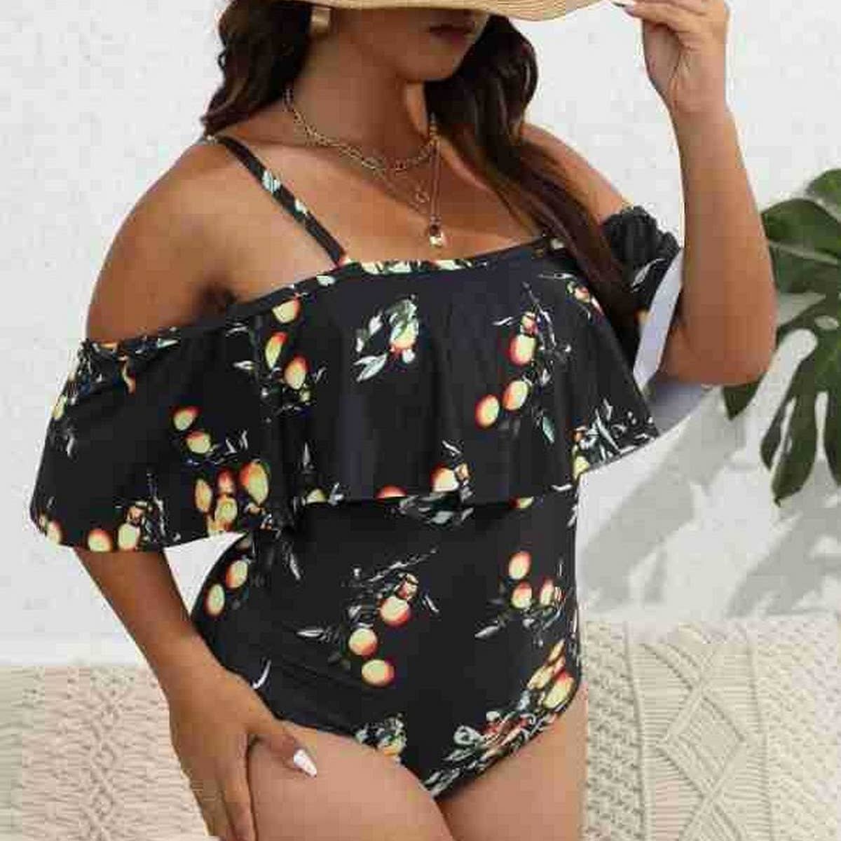 BELLY-COVERING SLIMMING ONE-PIECE SWIMSUIT_CWMW0306