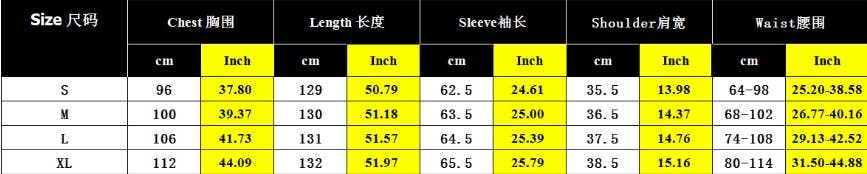 National printing v-neck long-sleeved dress