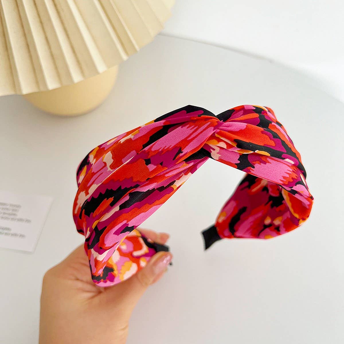 GEOMETRIC  VERSATILE PRINTED HEADBANDS_CWAHA1149