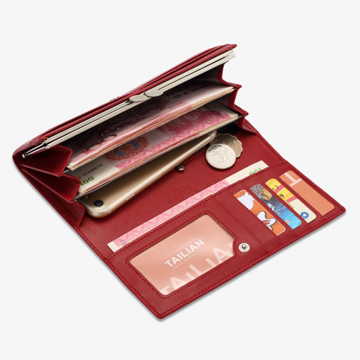 CLASSIC CROCODILE PATTERN MULTIFUNCTIONAL WALLET_CWAB1649