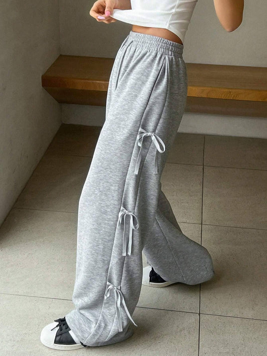 LOOSE FASHION HIGH-WAISTED LONG SKATEBOARD PANTS