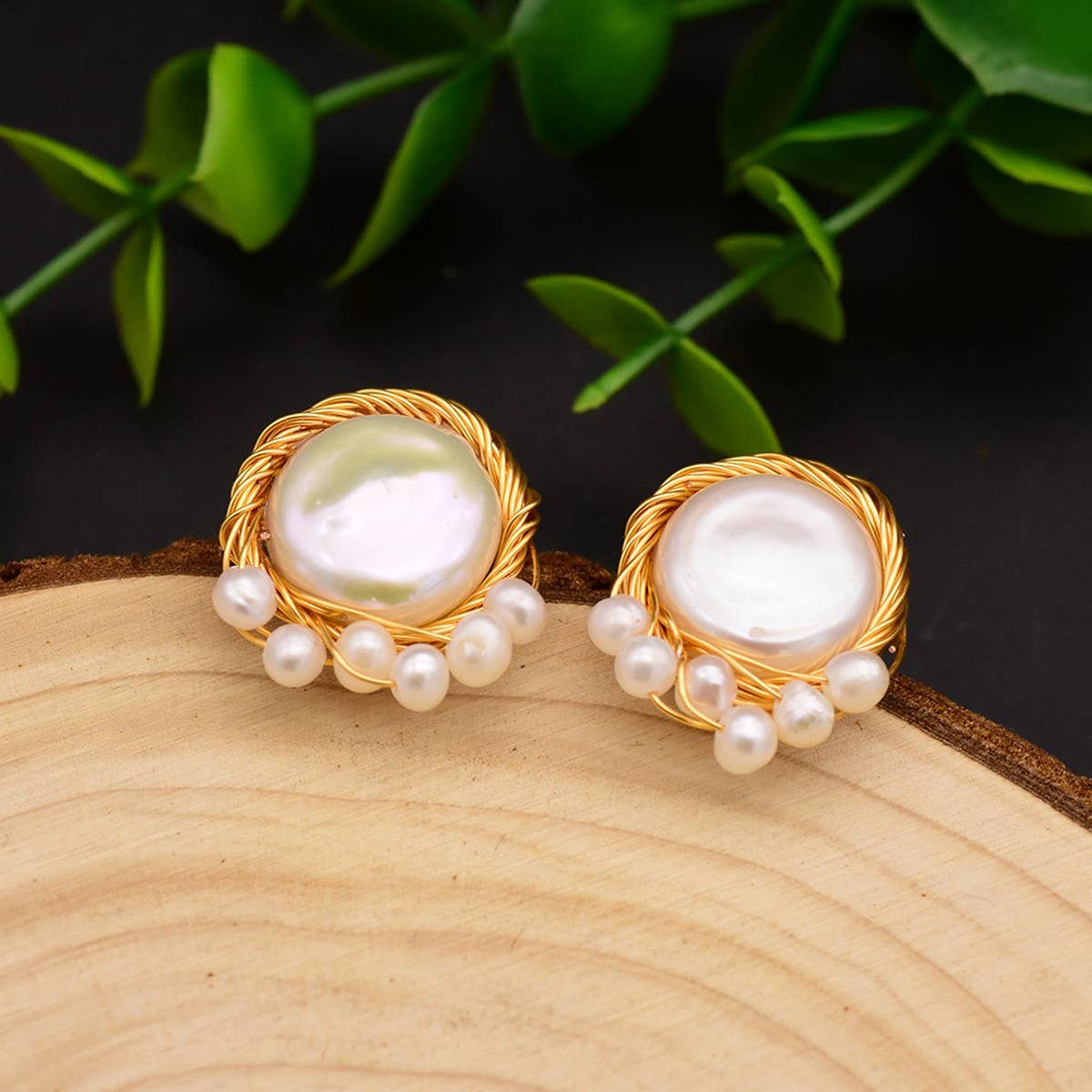 HIGH-END AND VERSATILE RETRO PEARL EARRINGS
