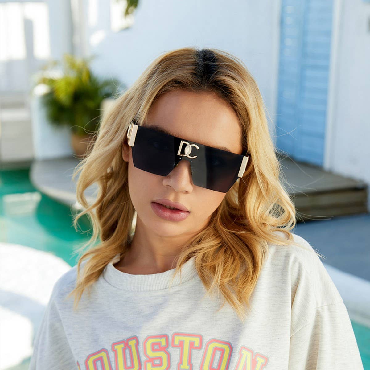 ONE-PIECE WINDPROOF SUNGLASSES FRAMELESS SUNGLASSES_CWASG058