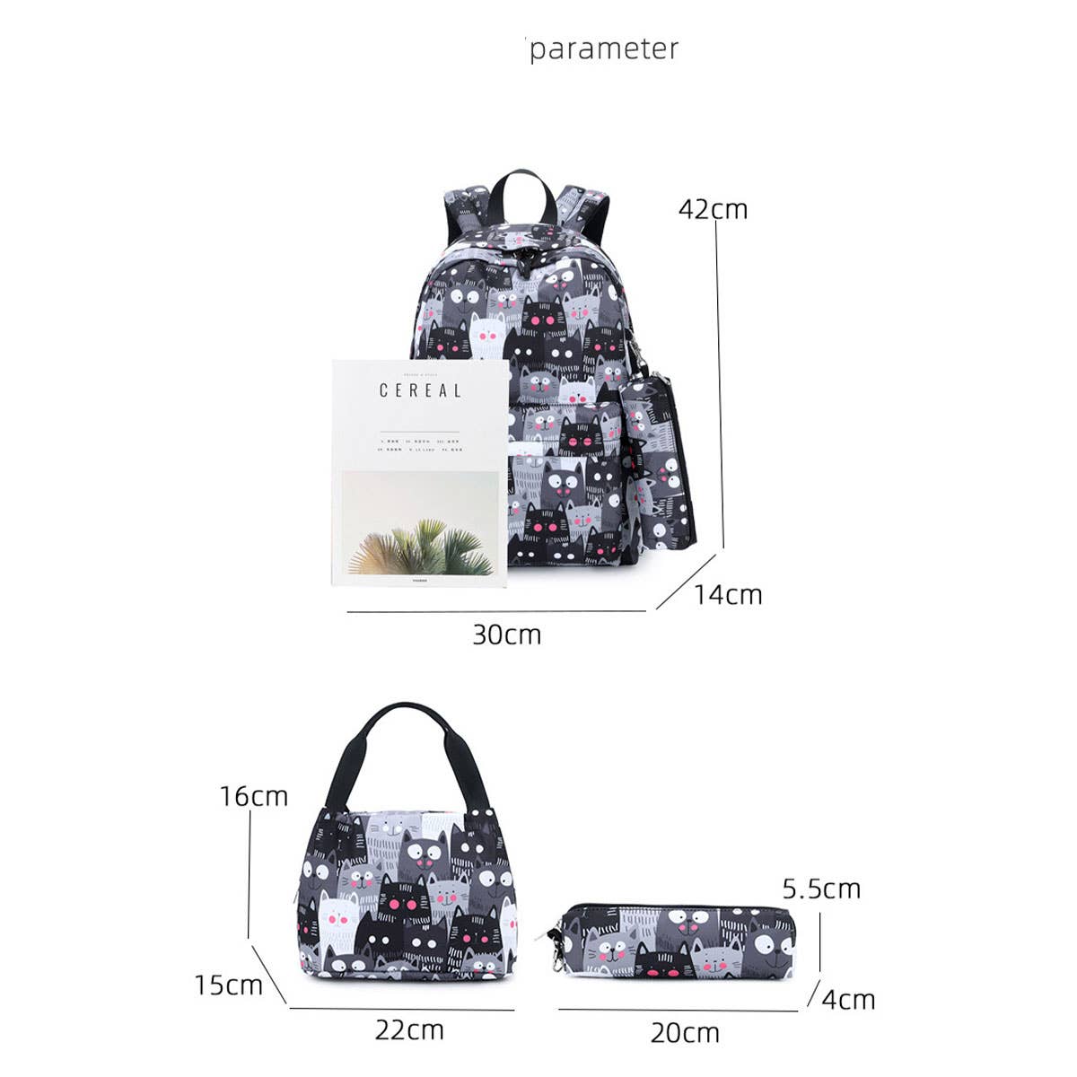 Trendy Backpacks for School Kids & Teens-Spacious_CWAB5505
