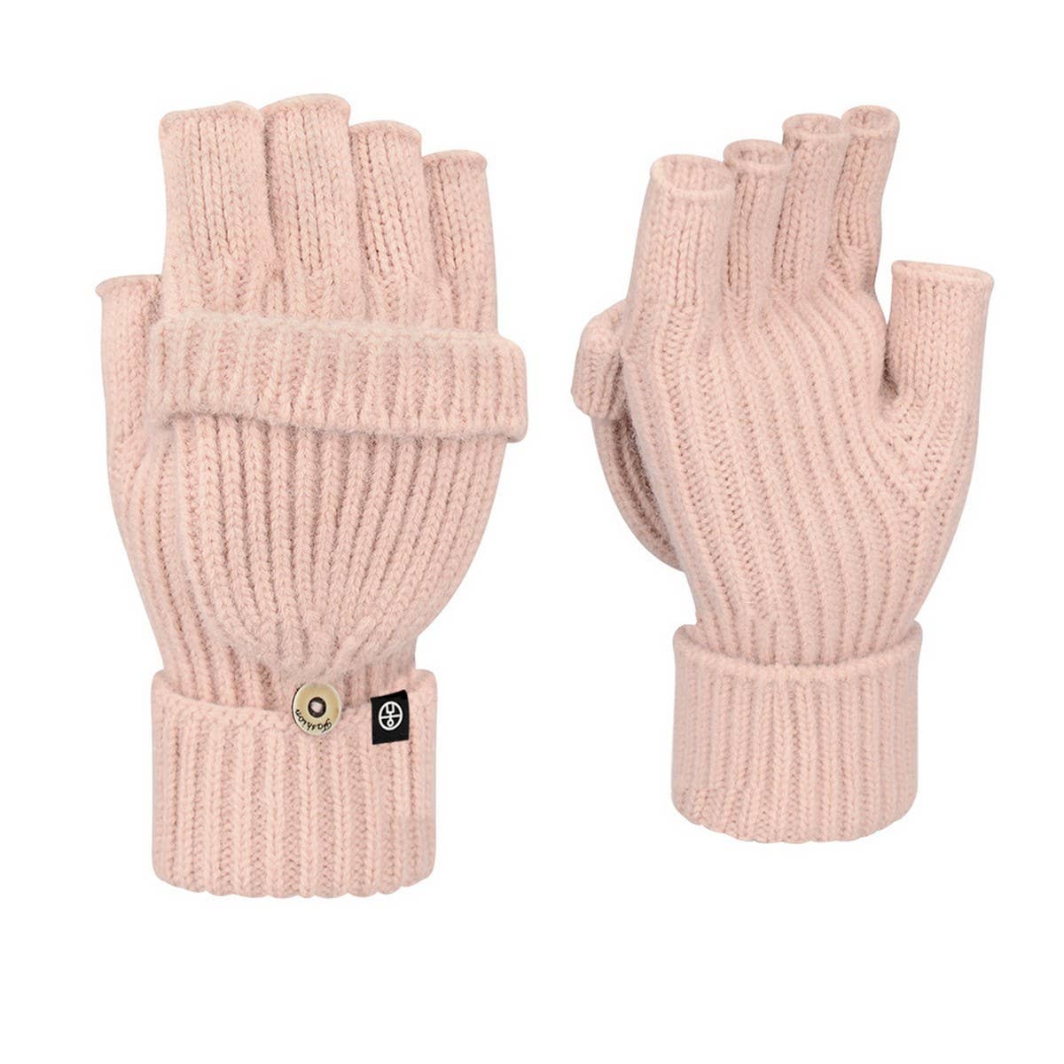WINTER HALF-FINGER KNITTED TOUCH SCREEN GLOVES_CWAG0407