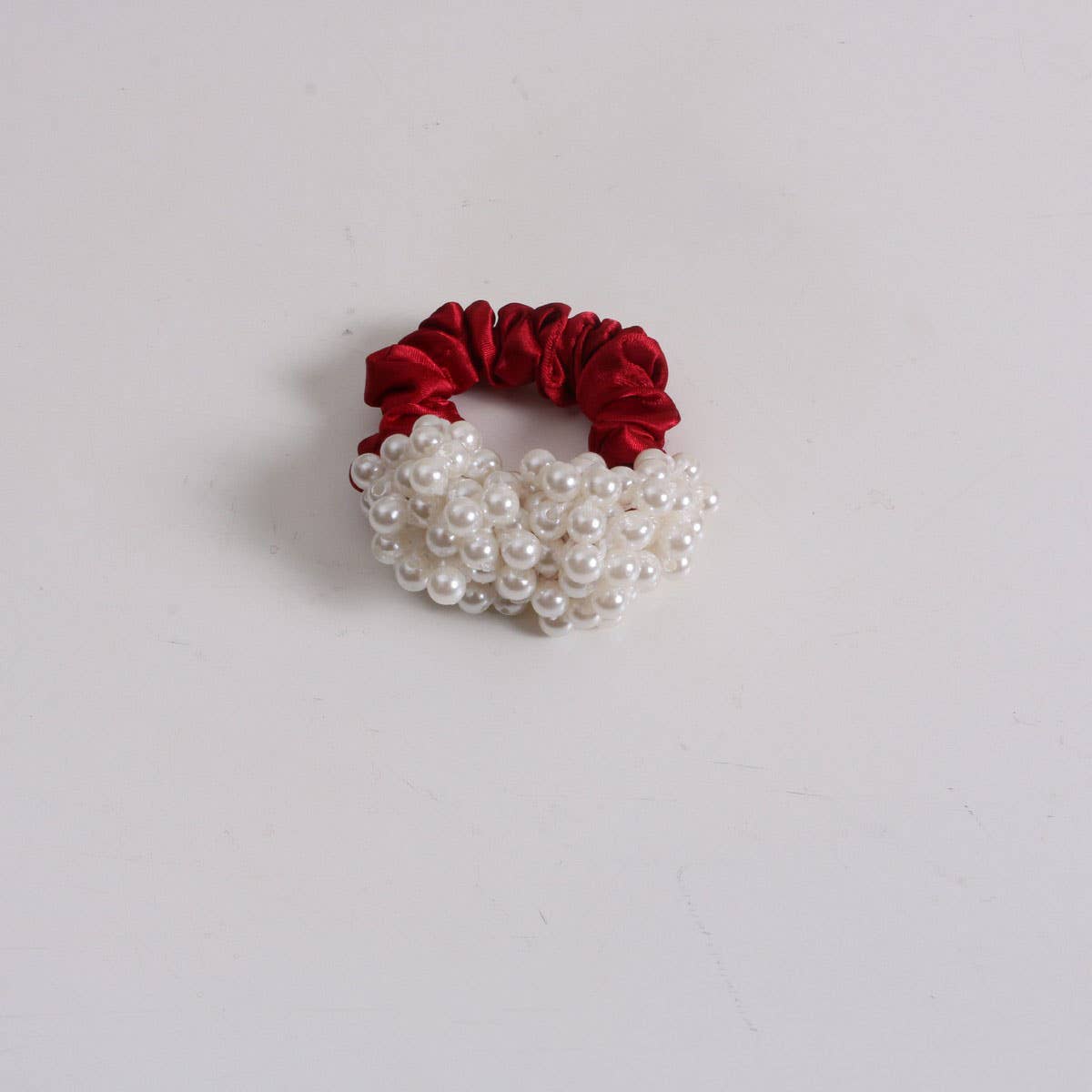 New Simple Pearl Scrunchie Cute Fresh Hair Tie