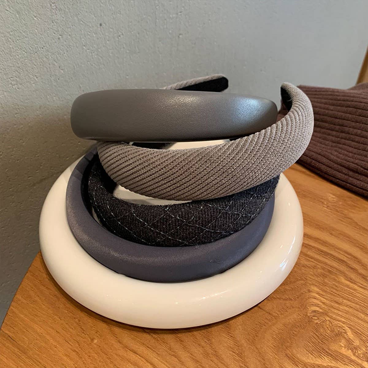 DARK GREY HIGH TOP HEADBAND