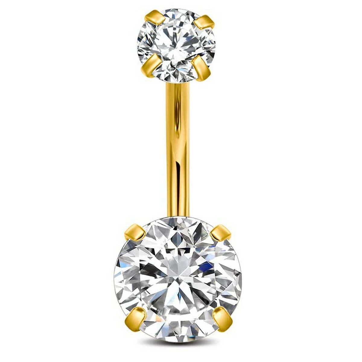 Zircon Belly Piercing Set ??Mixed Charm Styles_CWMM9188