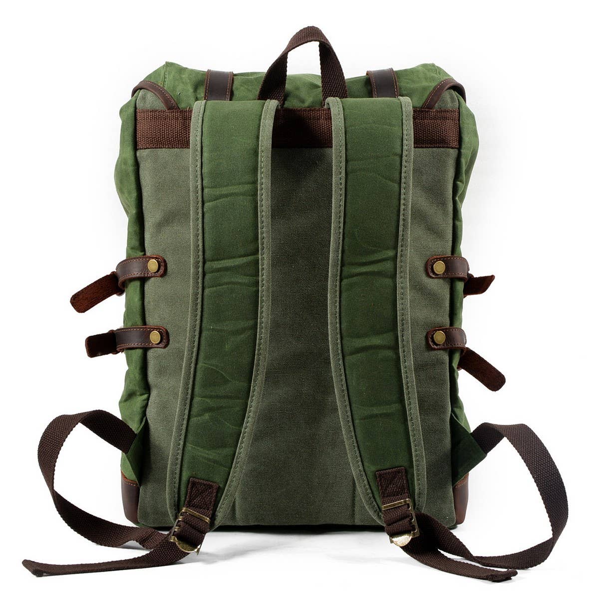 Men¡¯s Waterproof Canvas Travel Backpack_CWAB5539