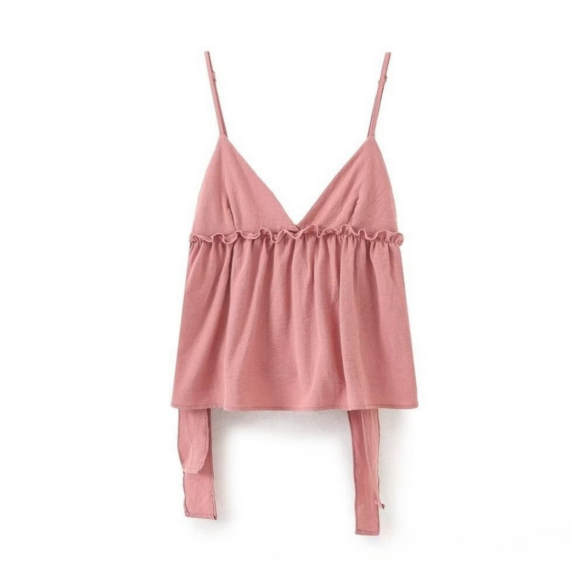 Solid Color Camisole ??French Chic Style_CWTHT0243