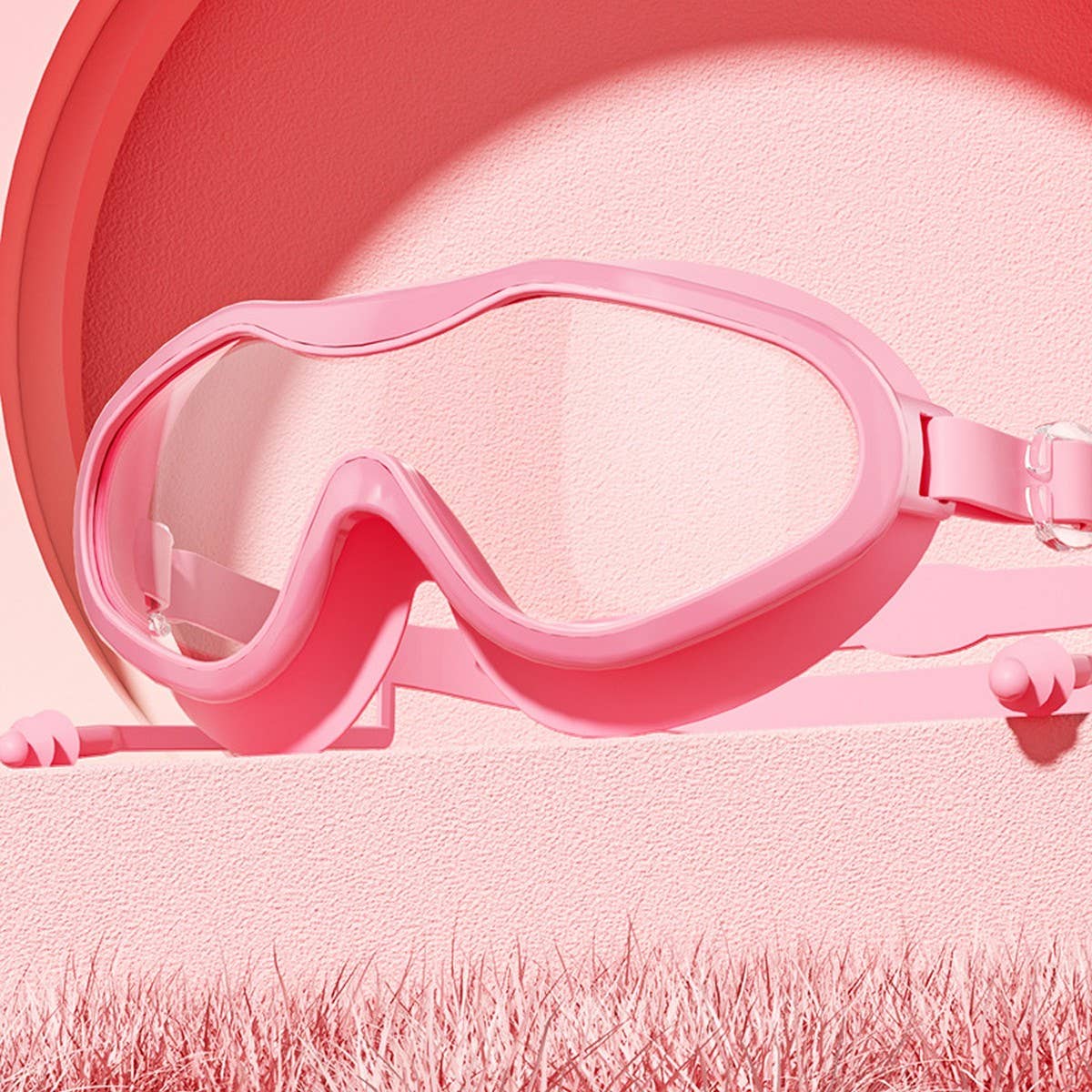 Adult HD Anti-Fog Swim Goggles ??Large Frame_CWMM6628