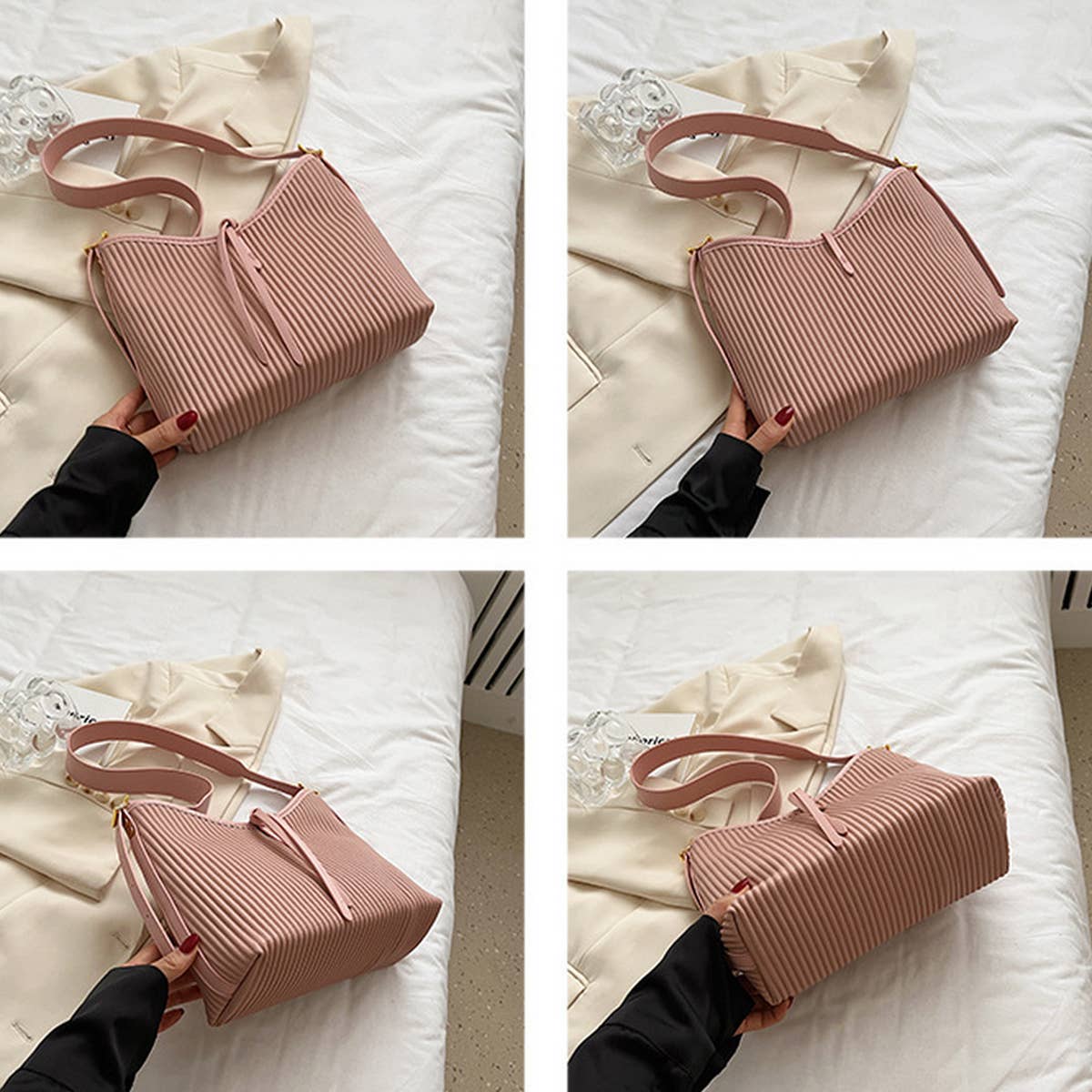 WOMEN LARGE CAPACITY TOTE BAG SHOULDER BAG_CWAB1566