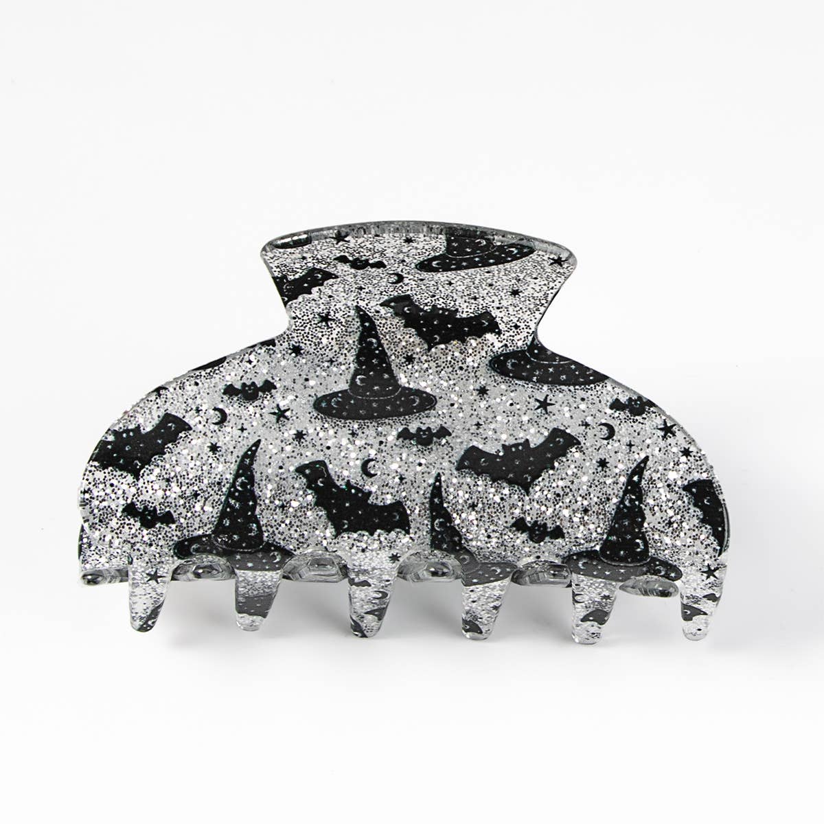 Halloween Magic Hat Hair Claw - Bat Pumpkin Ghost_CWAHA1448