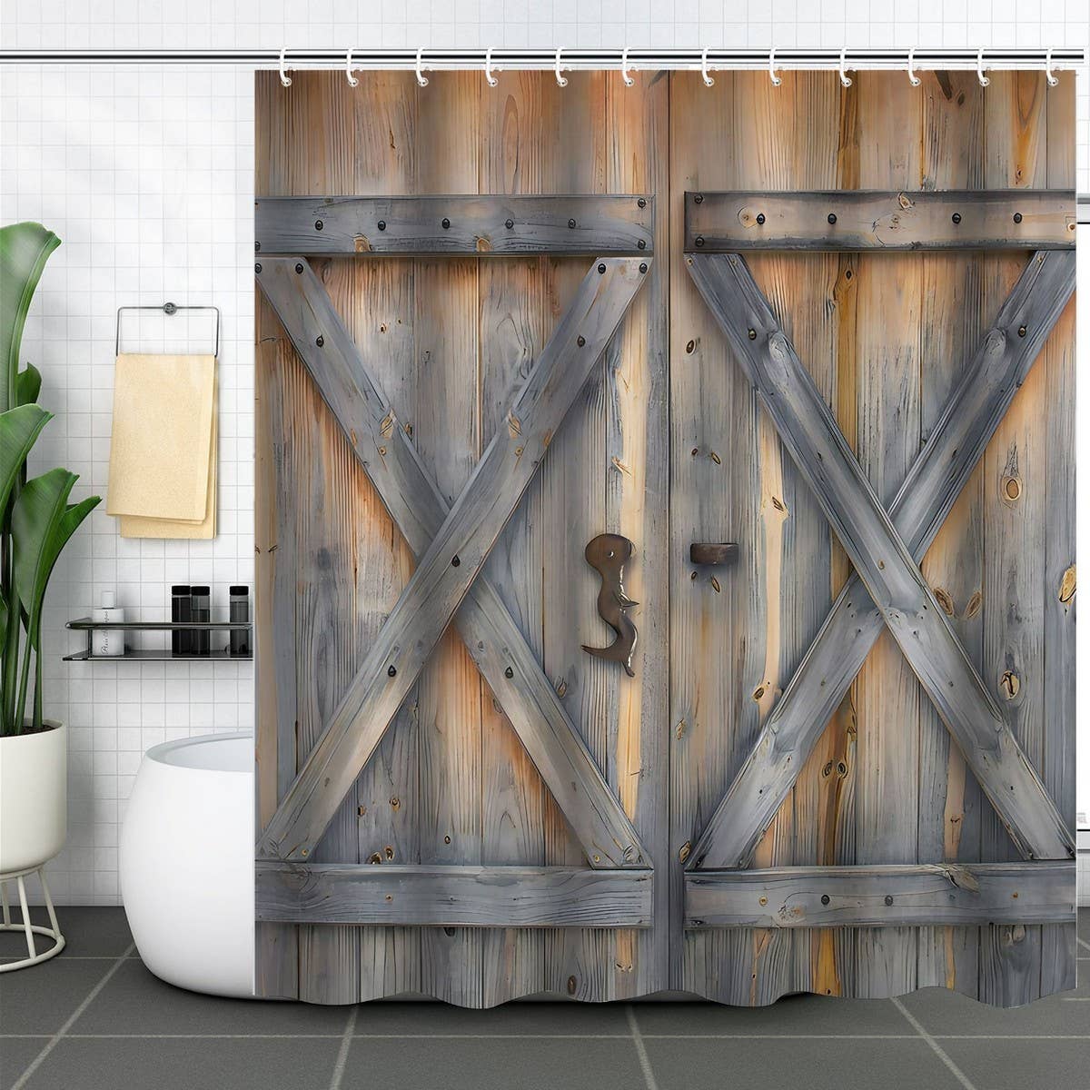 DIGITAL PRINTING WATERPROOF SHOWER CURTAIN