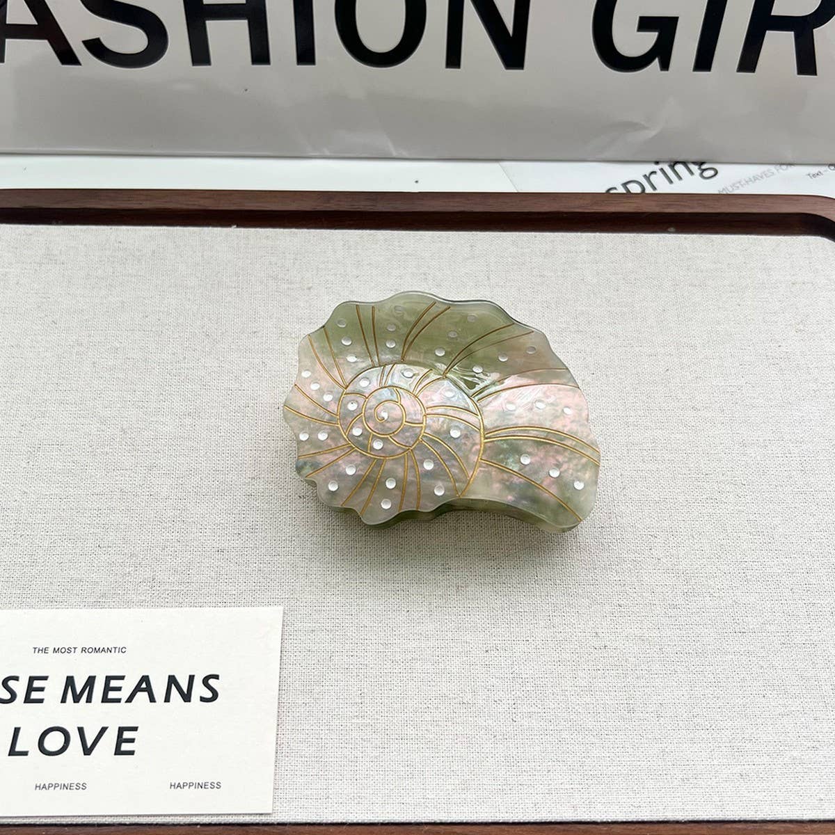 Ocean Claw Clip ??Shell, Shark, Turtle & Penguin_CWAHA5706