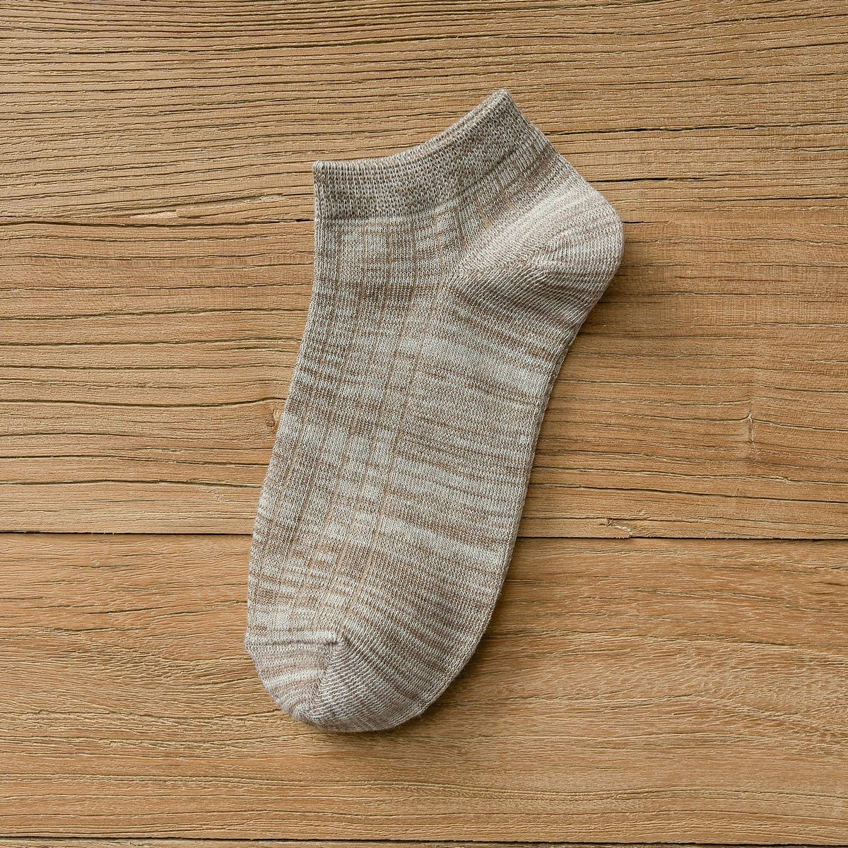 CASUAL SOLID COLOR COTTON PUMPS SOCKS_CWMS2007