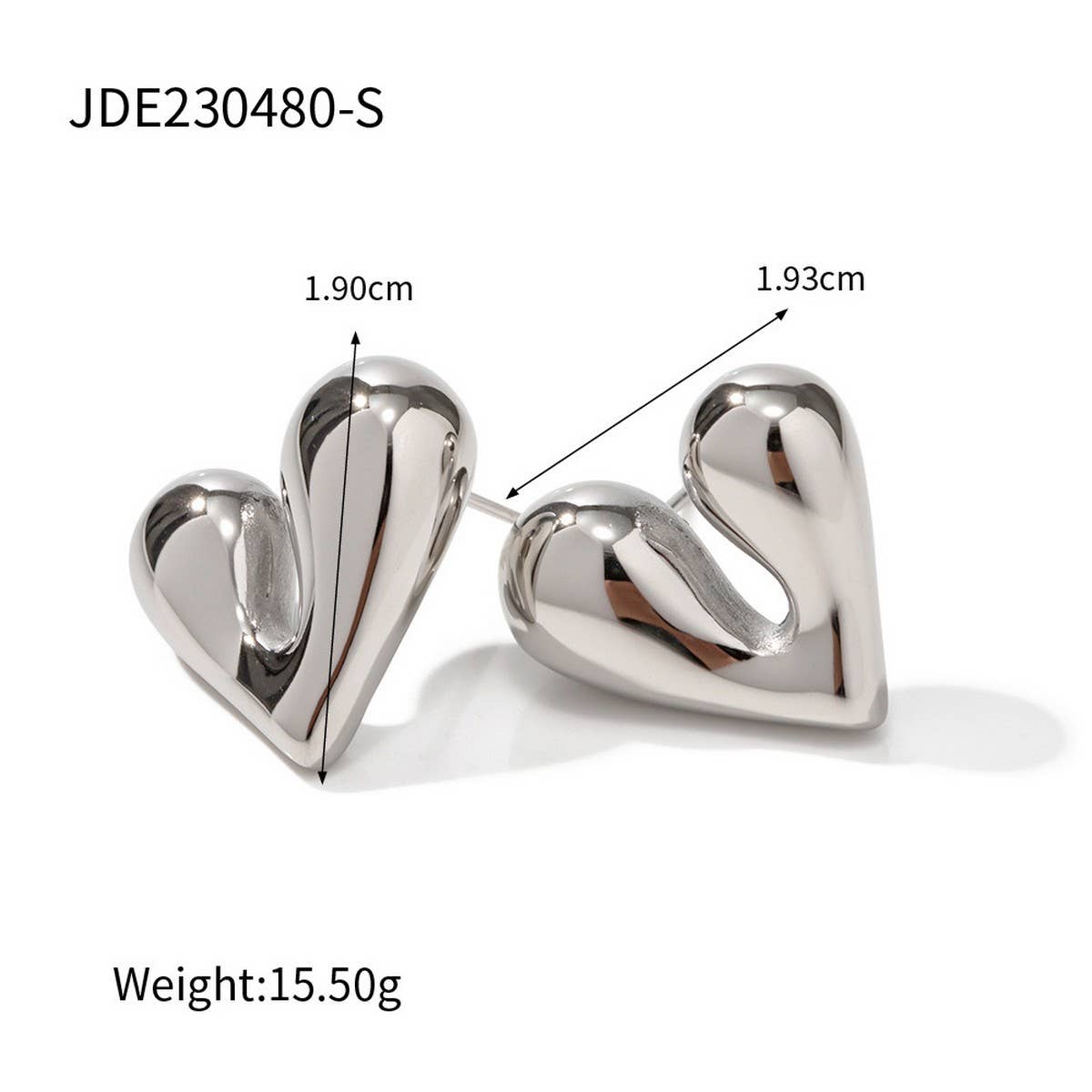 HIGH-END LUXURY STYLE ALL-MATCH LOVE EARRINGS