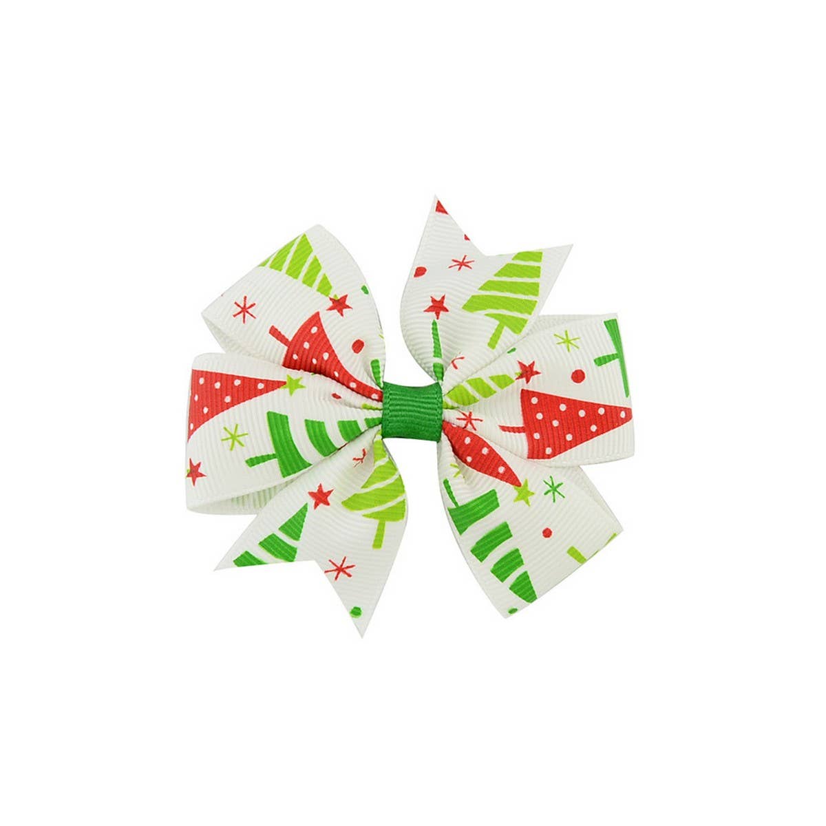 Christmas Snowman Bell Bow Hair Clip for Girls