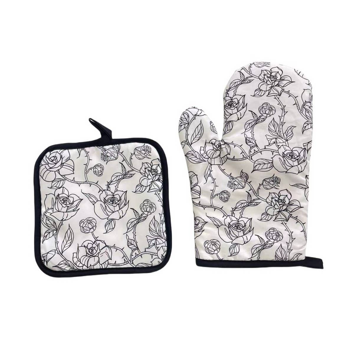 SUNFLOWER PRINT ANTI-SCALDING 2-PIECE SET