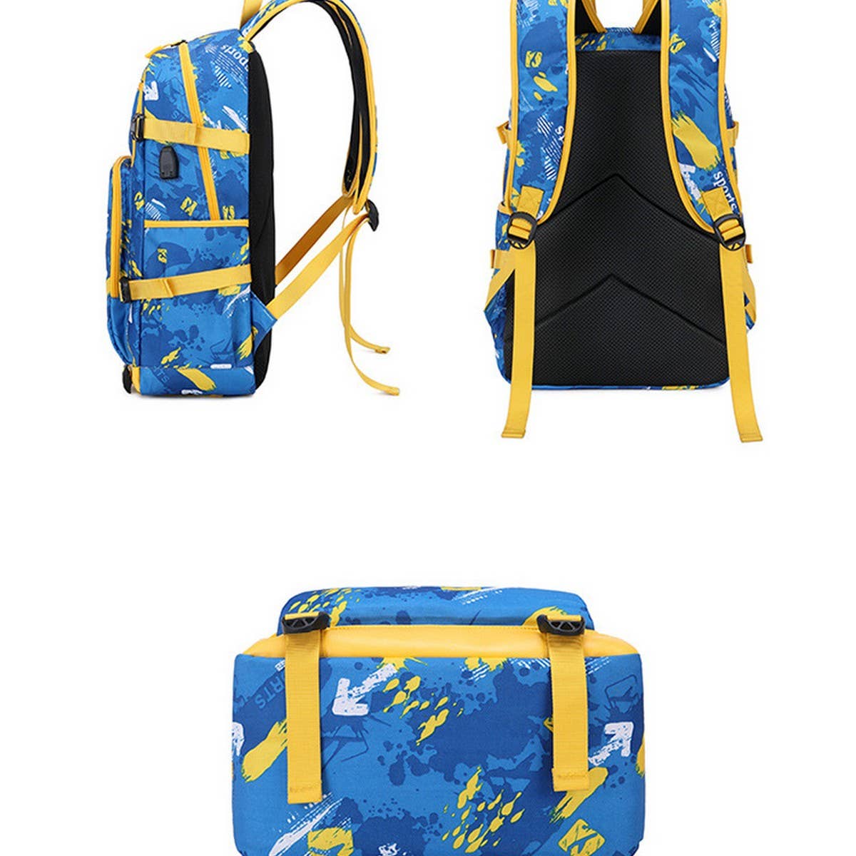 Boys??Backpacks for School, 2-Piece Print Set_CWAB5469