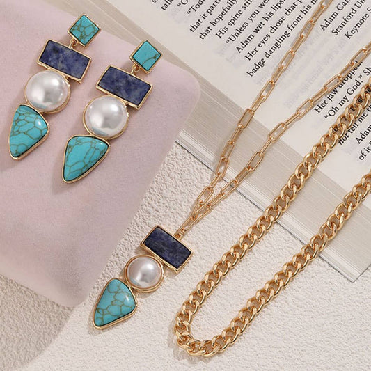 NEW FASHION STACKING NECKLACE SET FOR WOMEN