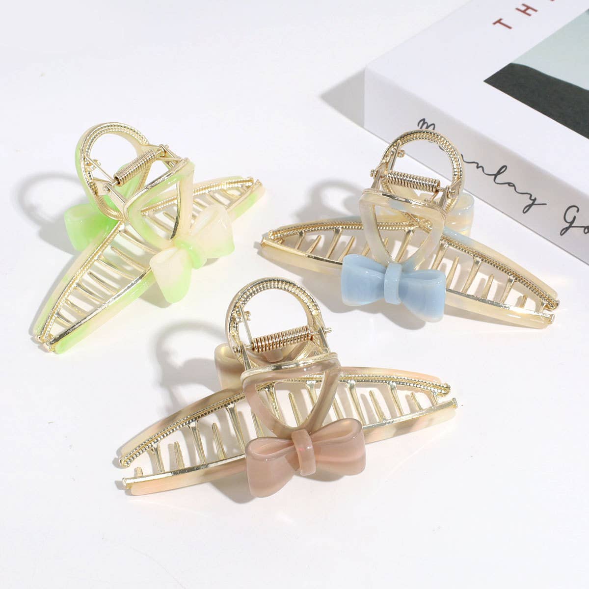 2024 NEW ACETATE BOW HAIRPIN_CWAHA2331