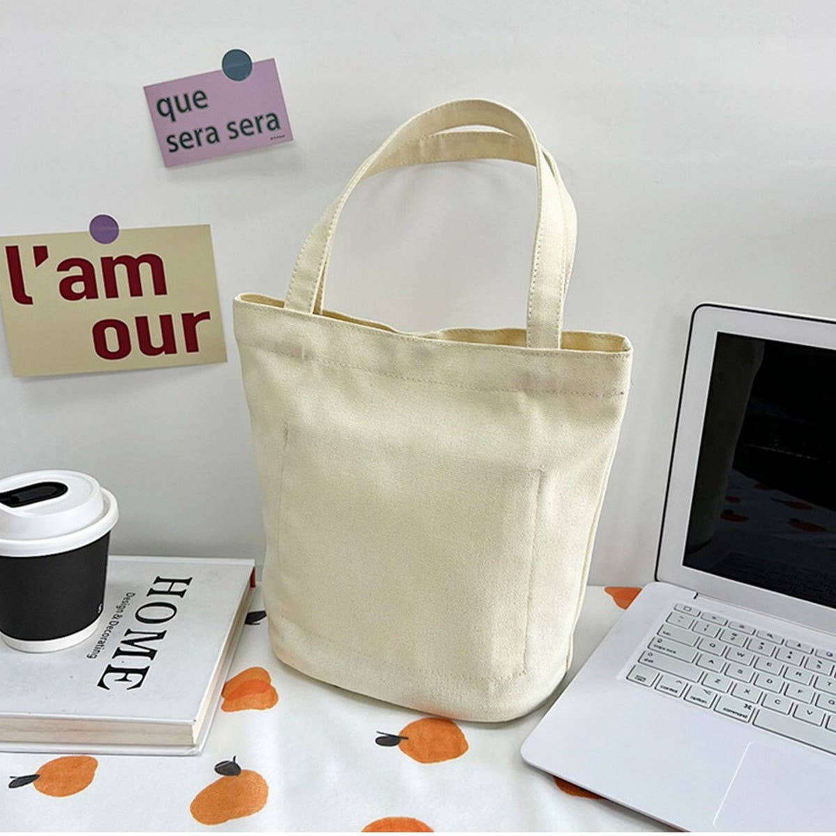 CUTE CARTOON RABBIT MINI TOTE BAG_CWAB1713