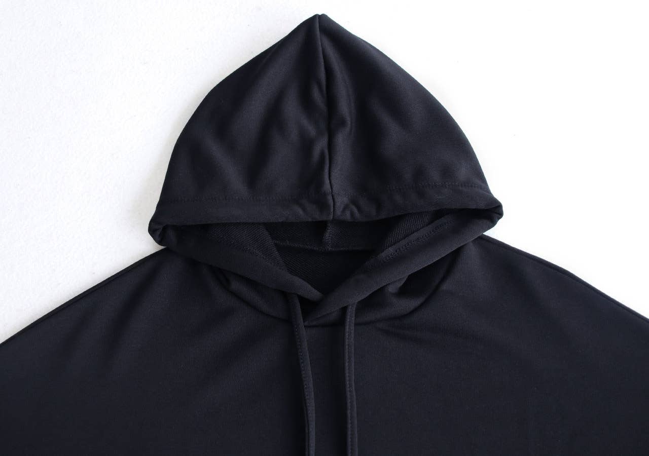 LEOPARD PRINT PATCHWORK CASUAL HOODIE