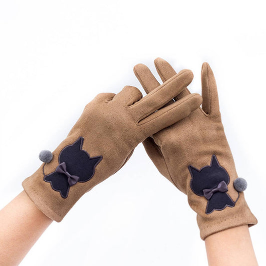 AUTUMN AND WINTER CYCLING WARM CARTOON GLOVES_CWMM1548