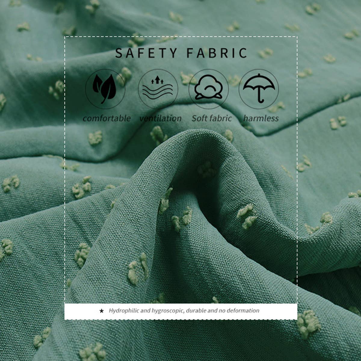 Square neck jacquard dress with slit