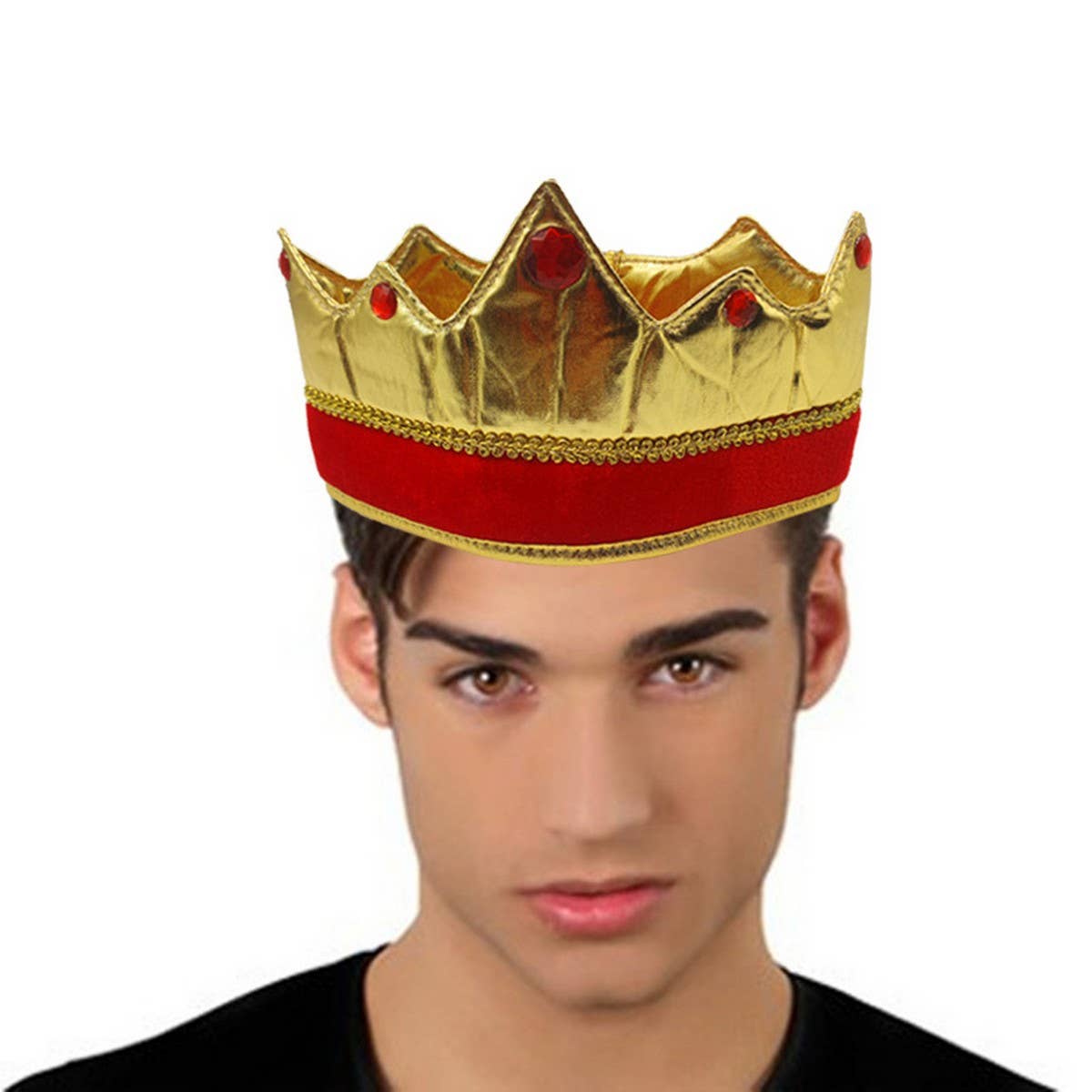 CWMM9625_THEATER PRINCE KING HAT BALL CROWN BIRTHDAY HAT