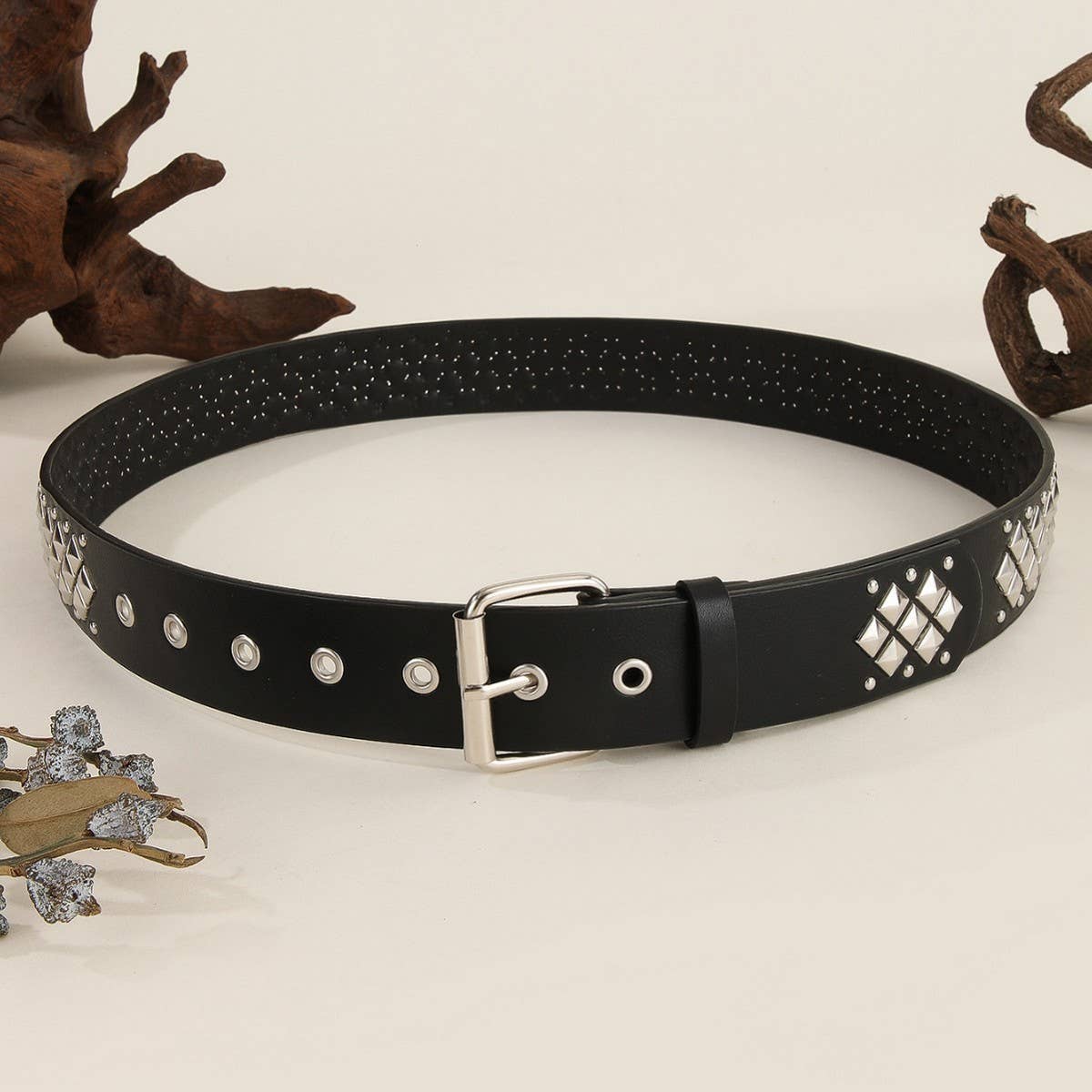 PUNK SEXY BELT RIVET FASHIONABLE ALL-MATCH BELT_CWMM3936