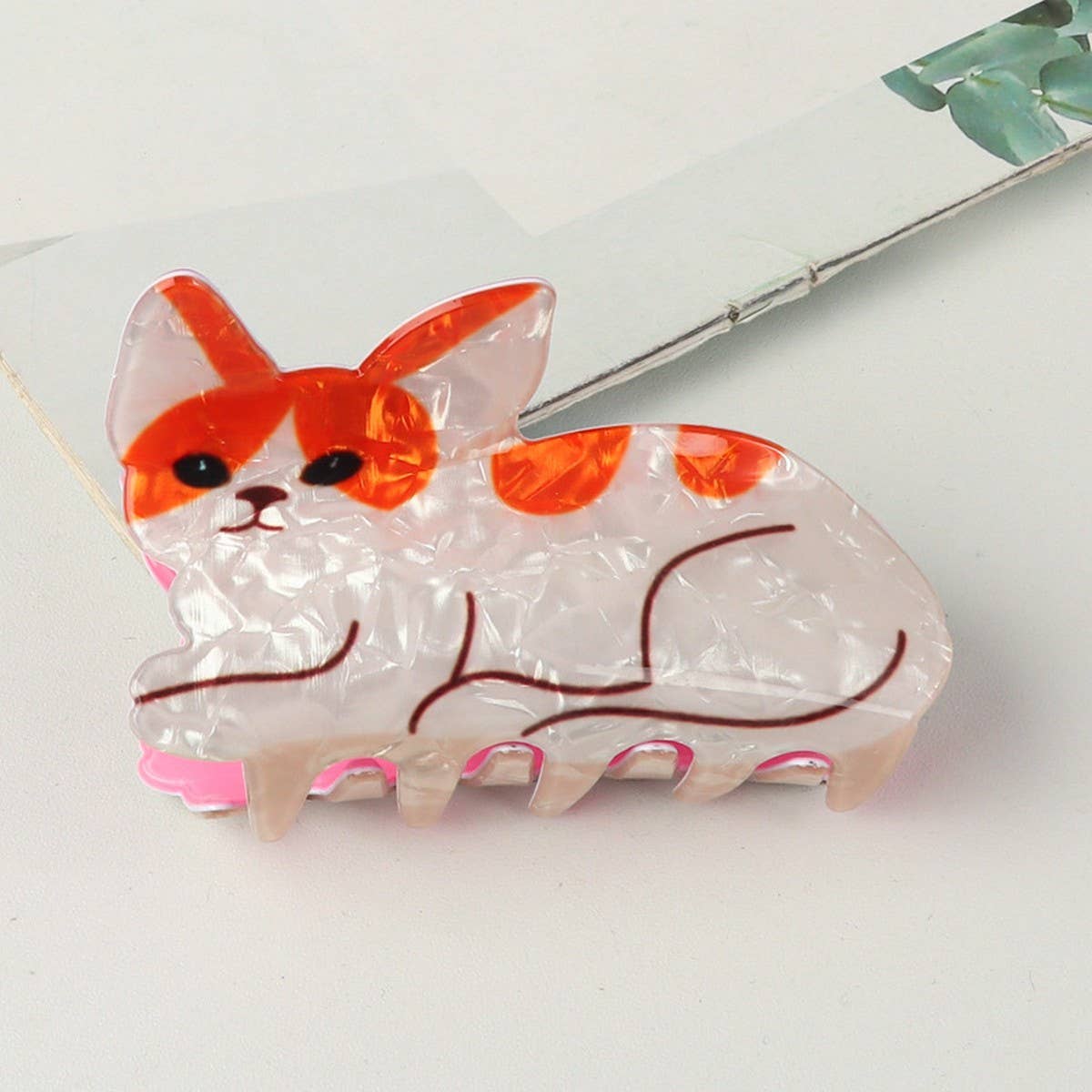 CWAHA1315_CUTE ANIMAL SERIES HAIR CLAW CLIP