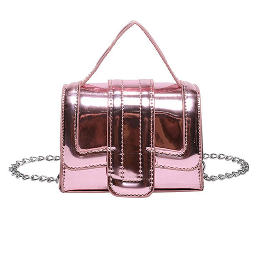 Candy-colored portable mini crossbody bag