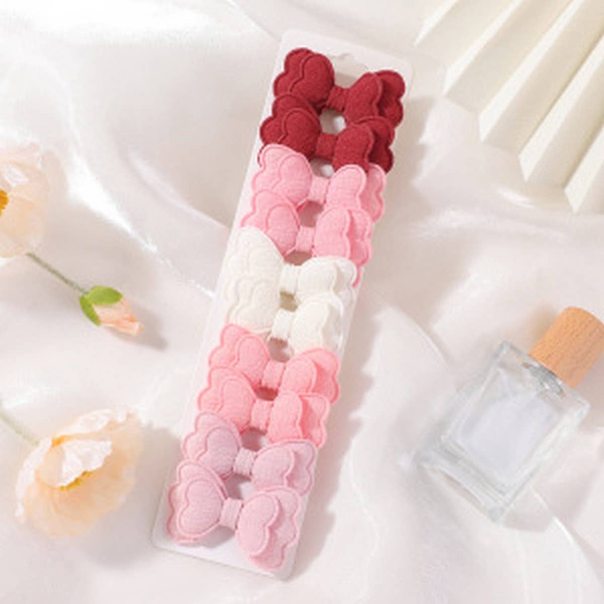 Double-Layer Butterfly Hair Clip Set for Kids