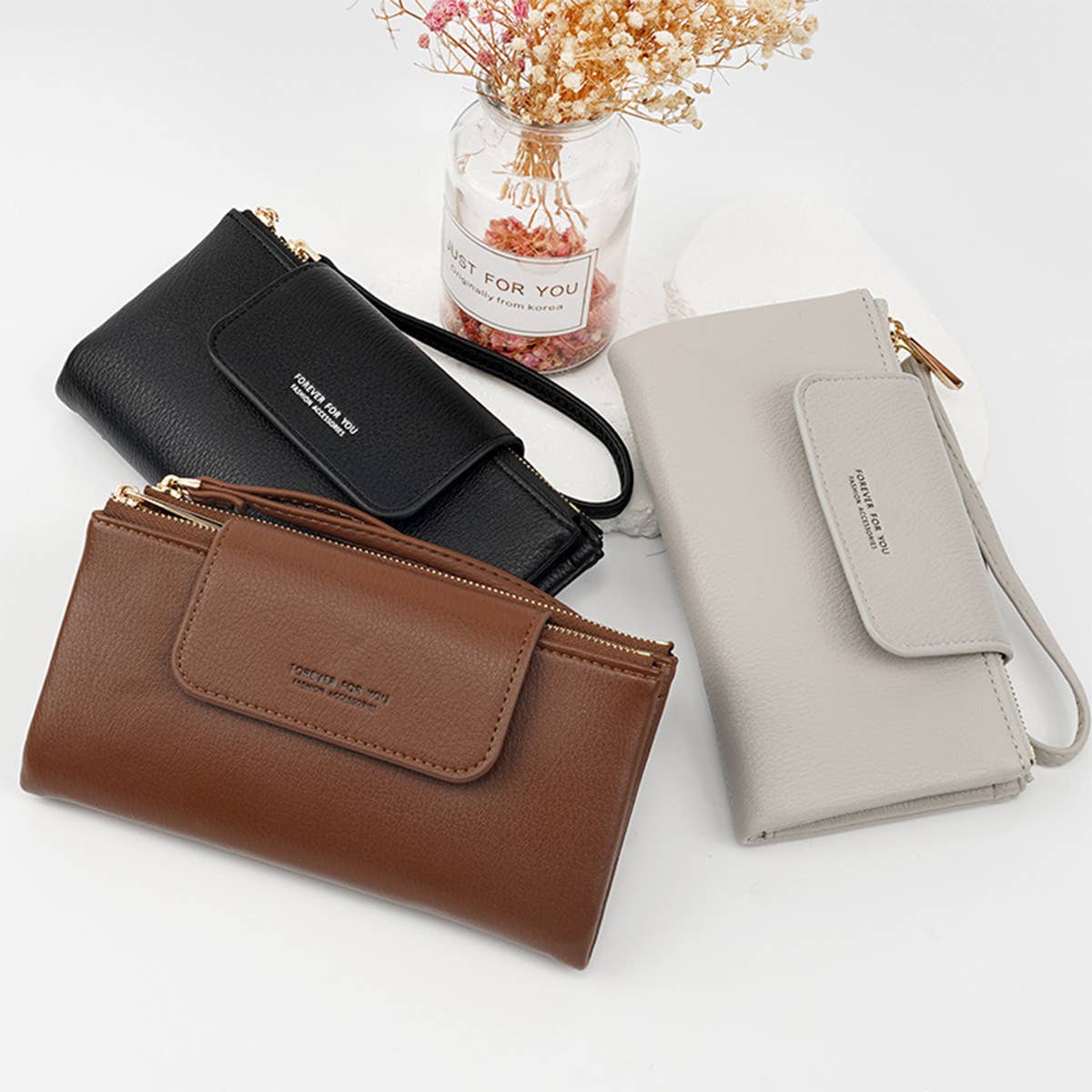 WOMEN LARGE-CAPACITY BUCKLE WALLET_CWAB1253