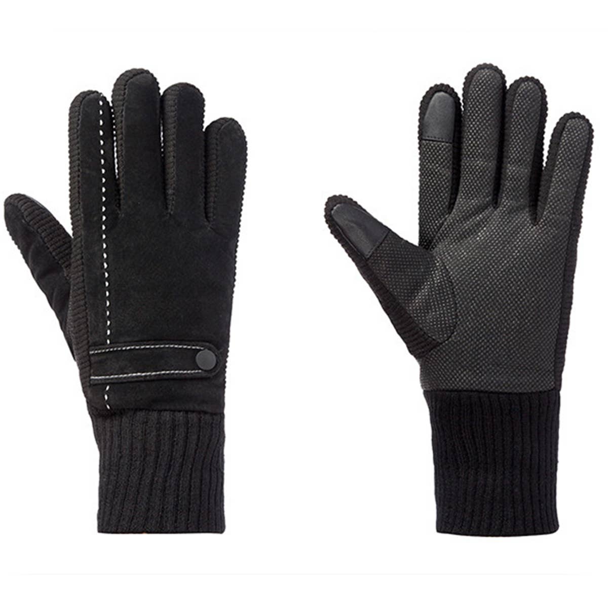 WINTER THICKENED WARM PIGSKIN GLOVES_CWAG0047