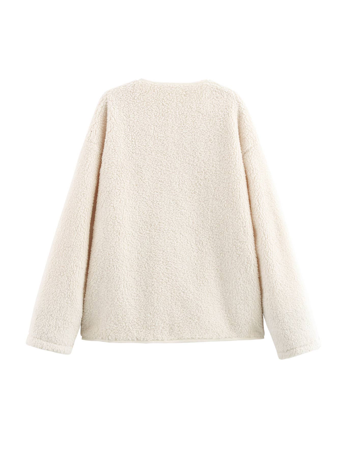 VINTAGE PERSONALITY DESIGN SENSE LAMB WOOL COAT