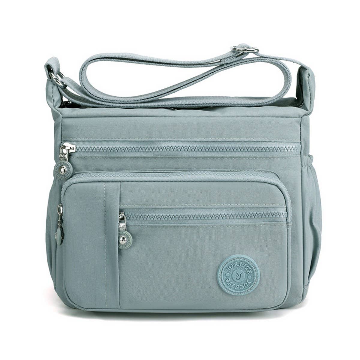 SIMPLE FASHIONABLE NYLON CROSSBODY SHOULDER BAG_CWASC1734